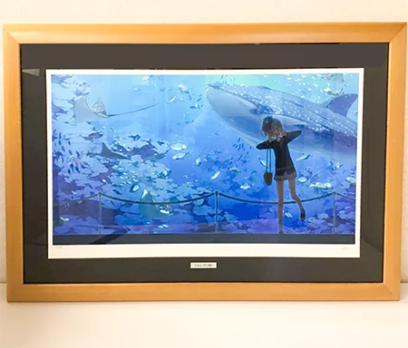 カントク 版画　「RAIL GARDEN」　アールビバン アールビバン カントク 版画 「RAIL GARDEN」21/30