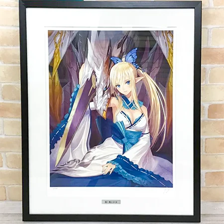 Tony トニー「恋慕」アールビバン株式会社 大型 高級版画 複製原画