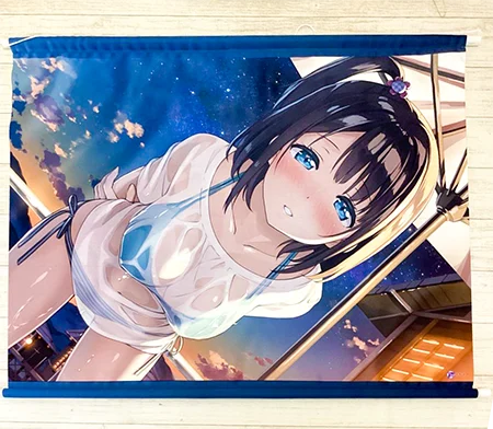 イラストレーター カントク 星空の勇気 B2タペストリー 買取