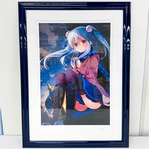 アールビバン 版画 三嶋くろね ほろ苦い夜明け