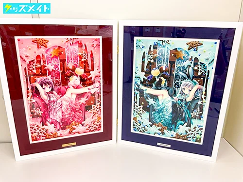 アールビバン 版画 てぃんくる CHATON ET LAPINOU