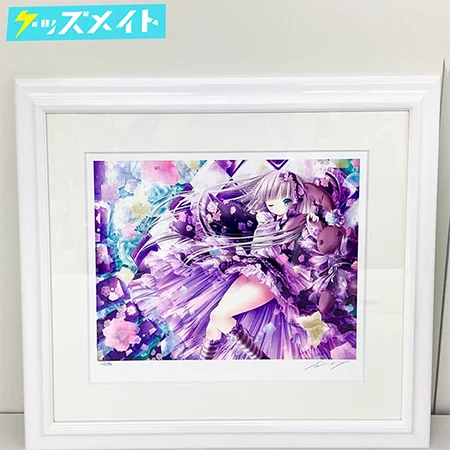 アールビバン 版画 てぃんくる KOHAKUTO-NO-AYA 雅