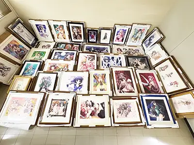Tony 鈴平ひろ 西又葵の版画を大量に出張で買取いたしました
