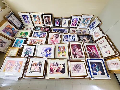 Tony 鈴平ひろ 西又葵の版画を大量に出張で買取いたしました