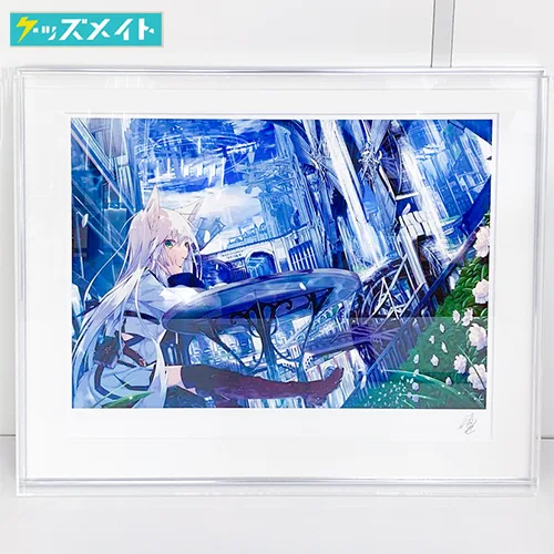 アールビバン 版画 凪白 みと 風と水の街