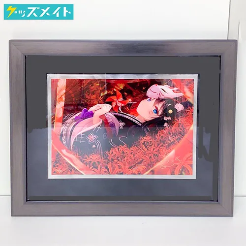 アールビバン 版画 夜ノみつき Ｍ/E 赤獄