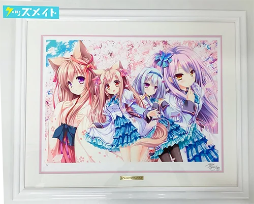 アールビバン 版画 萌木原ふみたけ タユタマ2 YOU ARE THE ONLY