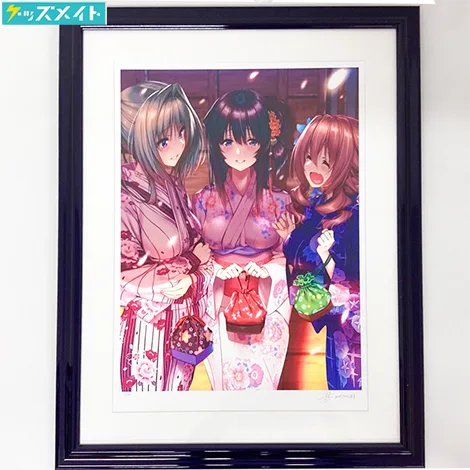 アールビバン 版画 ピロ水 恋視線 買取