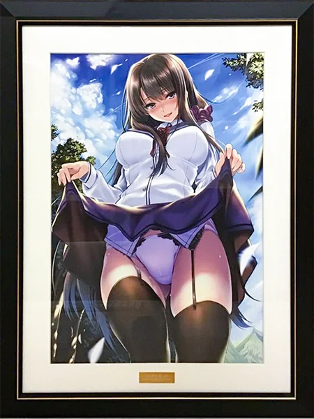 メロンブックス うりぼうざっか バーチャルギャラリー ピロ水 A3キャラファイングラフ 複製原画 橘絢香 買取