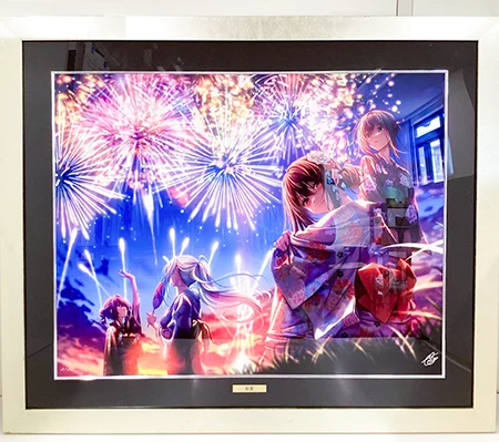 アールビバン 版画 ピロ水 彩夏