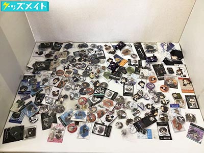 PSYCHO-PASS サイコパス グッズ まとめ売り キャラバッジコレクション 缶バッジ、ラバスト、アクリルキーホルダー 他 買取