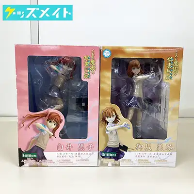 コトブキヤ とある魔術の禁書目録 御坂美琴 白井黒子 1/8スケールフィギュア