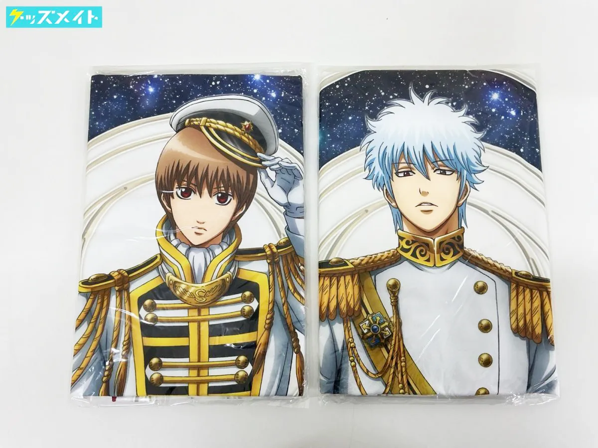 銀魂 銀河侍伝説Ver. マイクロファイバーロングタオル 坂田銀時 沖田総悟