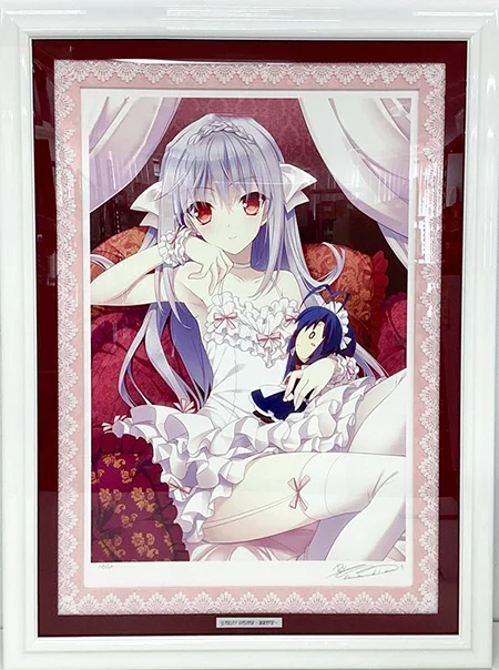 アールビバン 版画 鈴平ひろ GIRL’S COLOR-WHITE-  買取