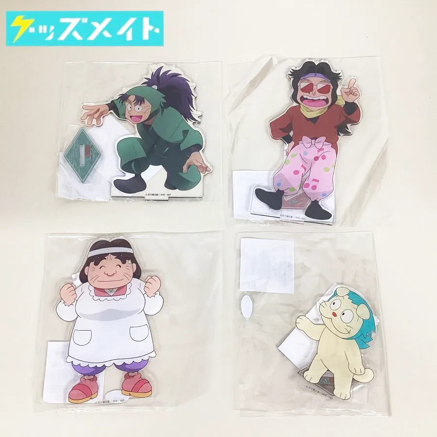 忍たま乱太郎 select×collect アクリルスタンド 七松小平太, 食堂のおばちゃん, 魔界之小路, ヘムヘム