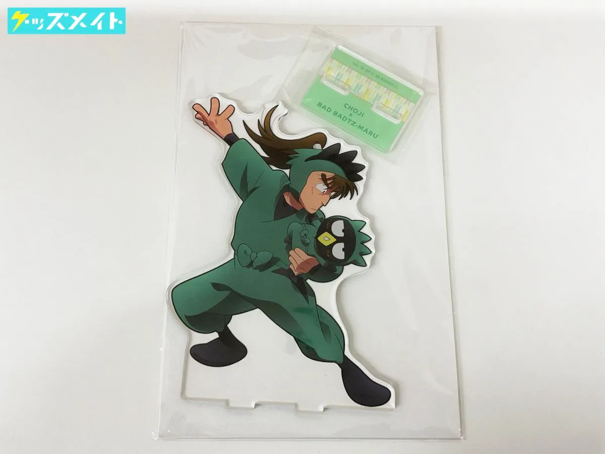 忍たま乱太郎×サンリオキャラクターズ 描き起こしイラスト BIGアクリルスタンド 中在家長次