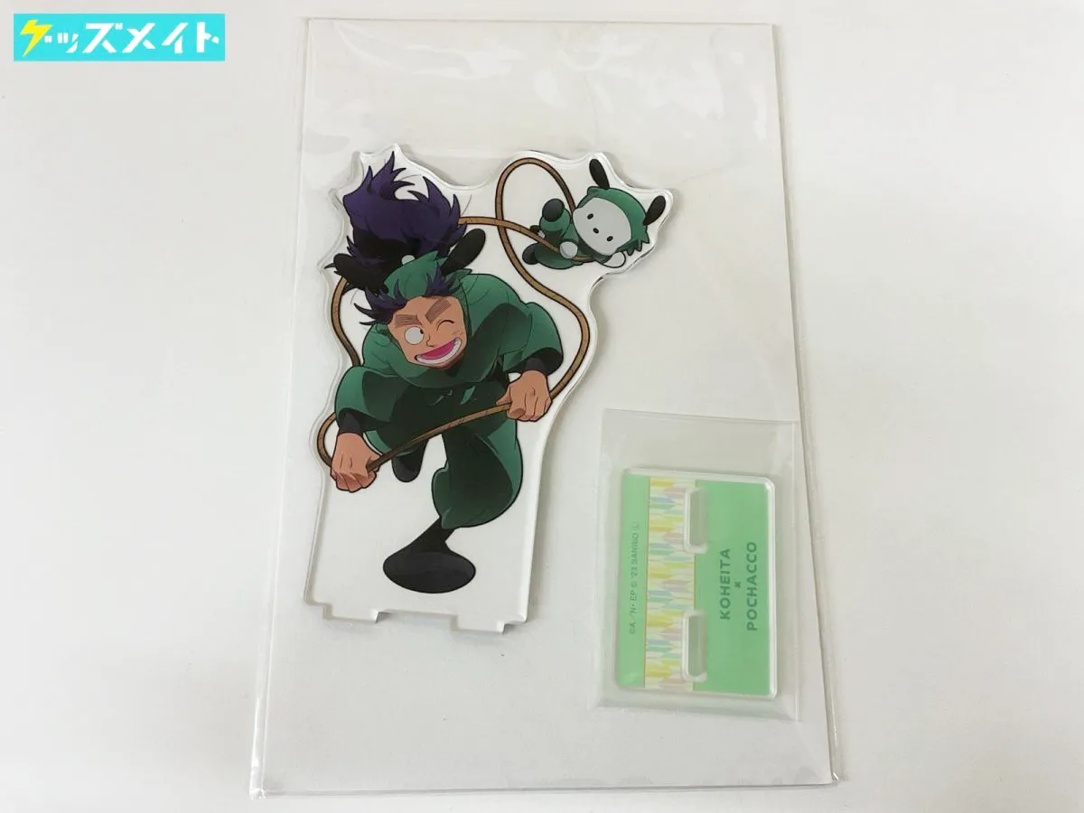 忍たま乱太郎×サンリオキャラクターズ 描き起こしイラスト BIGアクリルスタンド 七松小平太