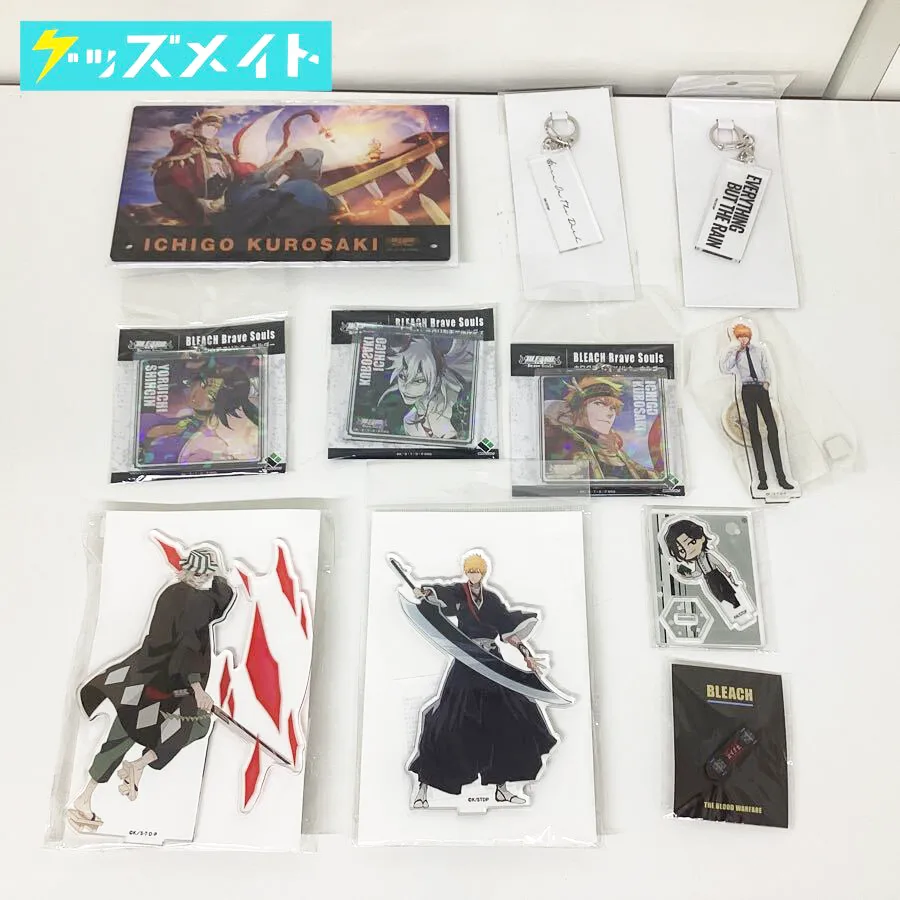 BLEACH ブリーチ グッズ アクリルスタンド アクリルパネル ホログラムアクリルキーホルダー 黒崎一護 浦原喜助 他