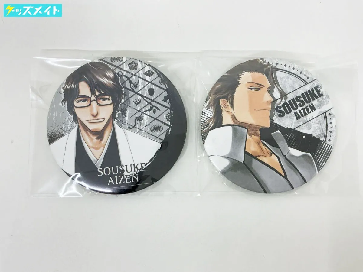 BLEACH コレクション 缶バッジ WJ50周年展ver. ジャンプ展 藍染惣右介