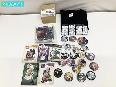  Dr.STONE ドクターストーン グッズ 缶バッジ アクスタ 他 あさぎりゲン 石神千空  七海龍水 等