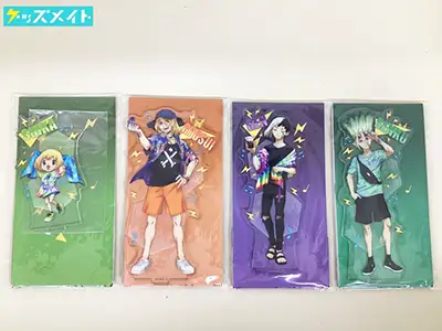 Dr.STONE×ファミリーマート ドクターストーン グッズ アクリルスタンド 石神千空 あさぎりゲン スイカ 他