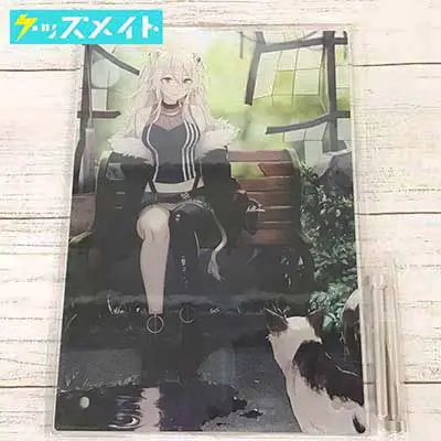 ホロライブ 獅白ぼたん 誕生日記念2020 グッズ トマリ先生描き下ろし アクリルパネル 買取