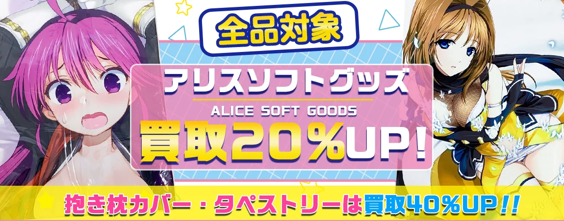 【アリスソフト】ゲーム・グッズ・フィギュア・抱き枕カバー等を高価買取【ランスなど】.webp