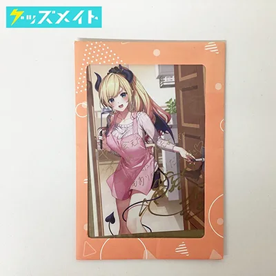 ホロライブ 癒月ちょこ 誕生日記念2023 直筆サイン＆箔押し複製メッセージ入りポストカード