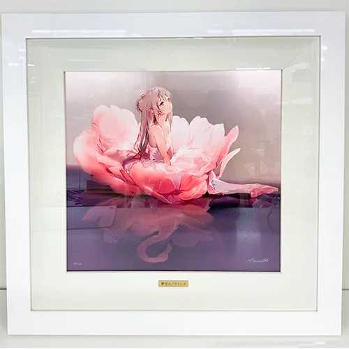 アールビバン 版画 Anmi ME版 夢見るフラミンゴ