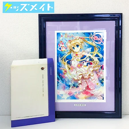 アールビバン 版画 藤真拓哉 エターナルアイドル パシフィカ 作品番号 HC.1/6 / ミクスドメディア