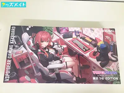 ぶいすぽっ!  ゲーミングキーボード 猫汰つな EDTION