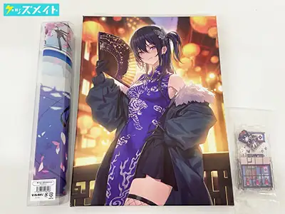 ぶいすぽっ! 一ノ瀬うるは 5周年記念2024グッズ デスクマット 誕生日記念2024 LEDアートボード 箱型アクリルスタンド