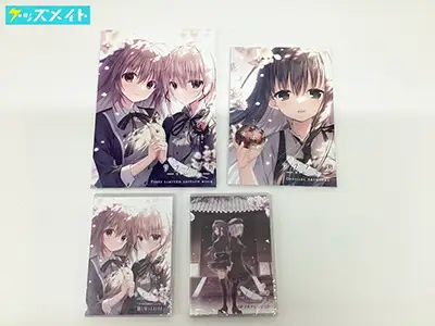 PCゲーム グッズ 枕 サクラノ刻 -櫻の森の下を歩む- 初回限定版同梱特典ドラマCD 稟と雫と口と口, OPフルアレンジCD 等