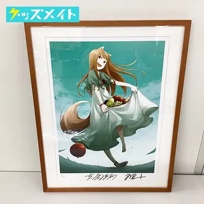 狼と香辛料 10周年記念 複製原画 狼と香辛料】グッズ・フィギュア・抱き枕カバー・タペストリー等