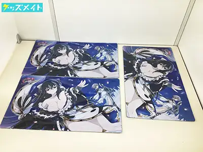 カーテン魂 シノビマスター 閃乱カグラ NEW LINK ラバーマット(プレイマット) 雪不帰/双乳祭