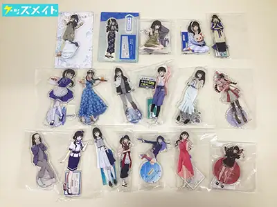 リコリス・リコイル グッズ 井ノ上たきな アクリルスタンド カラオケの鉄人 リコリコ展 極楽湯 等 