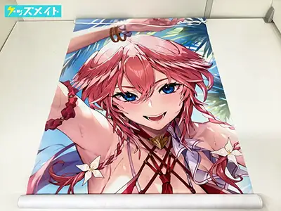 C102 おもちやさん バーチャルYouTuber 鷹嶺ルイ 壁ドン等身大タペストリー / かかげ