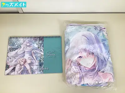 C105 遠坂あさぎ × TRINITY Serena 超BIGブランケット, リング綴りカレンダー