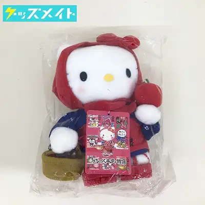ご当地ハローキティ 青森限定 みちのくキティ物語 りんご娘 ぬいぐるみ