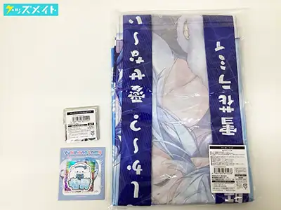 ホロライブ 雪花ラミィ 活動4周年記念 グッズ まとめ売り 缶バッジ ステッカー 法被