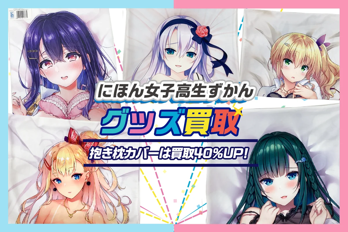 【にほん女子校生ずかん】抱き枕カバー高価買取【に印】