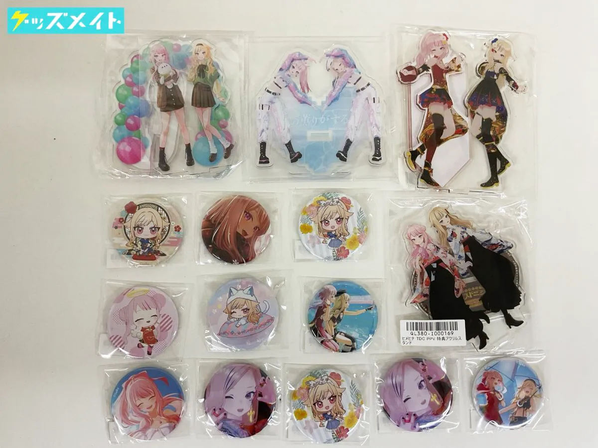 ヒメヒナ グッズHIMEHINA×Olive限定 アクリルスタンド 缶バッジ各種