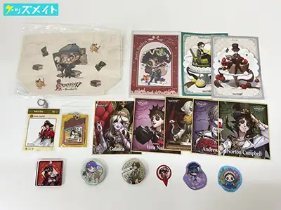 Identity V 第五人格 SWEETS PARADISE スイパラグッズ ランチトートバッグ ミニ色紙 缶バッジ アクリルキーホルダー 他