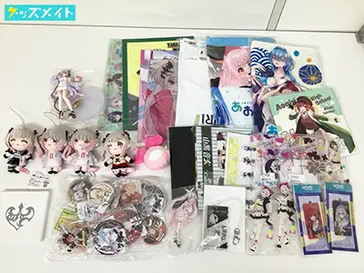 あおぎり高校 他 フィギュア タオル アクリルスタンド 缶バッジ  クリアファイル 他