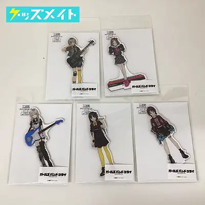  二次元コスパ ガールズバンドクライ グッズ トゲナシトゲアリ アクリルスタンド ライブ衣装Ver. 井芹仁菜、河原木桃香、安和すばる、海老塚智、ルパ