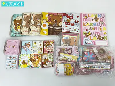 リラックマ グッズ 文具 メモ帳 鉛筆 シールブック 他
