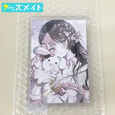 ぶいすぽっ! グッズ 橘ひなの 4周年記念2024 箔押しサイン ポストカード