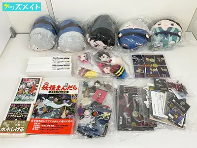 ゲゲゲの鬼太郎 グッズ まとめ売り ぬいぐるみ 書籍 アクリルスタンド 他