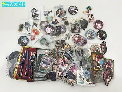悪魔執事と黒い猫 グッズ まとめ売り バッジ・キーホルダー 紙類 他 