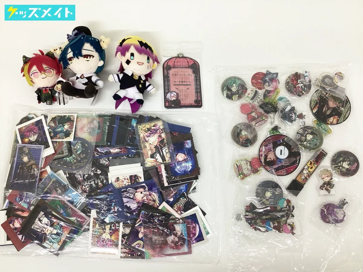 悪魔執事と黒い猫 グッズ ぬいぐるみ カード 缶バッジ アクリルスタンド 他